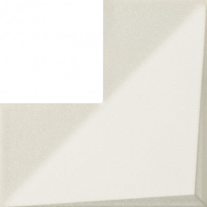 Coma white Deco Tile 8x8 in str